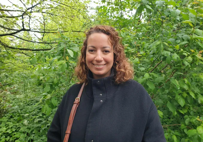 La juriste musulmane Sarah Boulahchiche ©Matthias Wirz