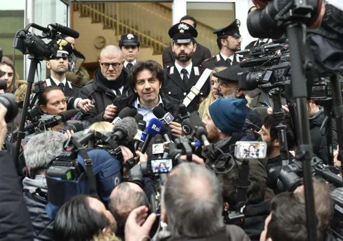 Marco Cappato, député au parlement européen a soutenu DJ Fabo dans sa démarche. © Keystone / EPA ANSA / Flavio Lo Scalzo