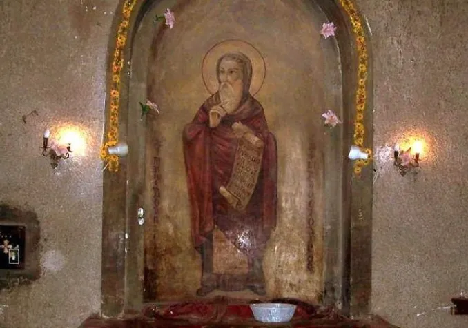 Autel dédié à St-Athanase dans la Cathédrale St-Marc au Caire, Egypte  ©Kyrillos2, Public domain, Wikimedia Commons