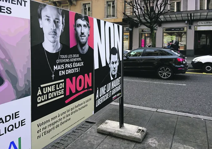 A Genève, 35% de la population n'adhère à aucune religion, mais près de 400 communautés différentes cohabitent. © Joël Burri