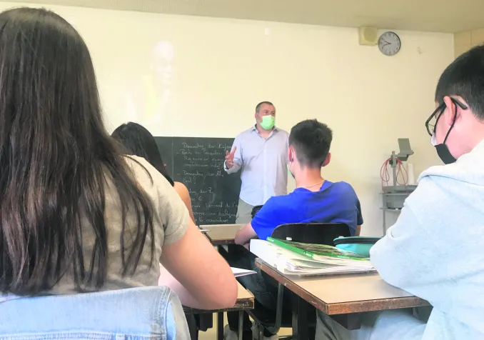 A Genève, des élèves artisan·e·s de leur savoir ©CA