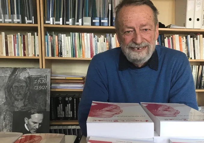 L'abbé Marc Donzé, président de la Fondation Maurice Zundel ©Fabien Hünenberger
