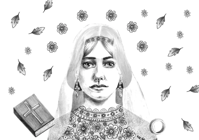 Priscille, la femme d'Aquilas © Laura Fournier