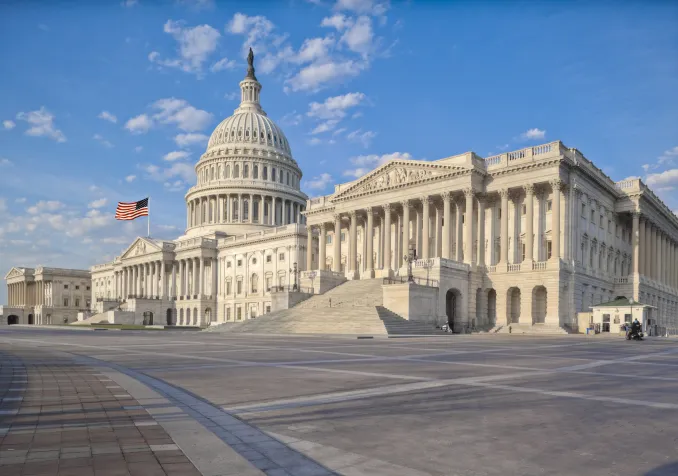 Le Capitole de Washington, aux États-Unis. © iStock/ drnadig