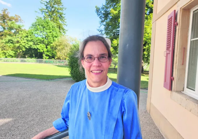 Sœur Lucienne Wehrle: «Les personnes de l’extérieur contribuent à la vie des diaconesses. Il est temps de les y intégrer pleinement.» © M.W.