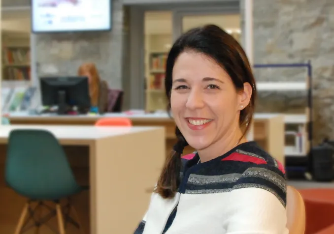 Delphine Roulet Schwab, professeure à la Haute Ecole de santé La Source et présidente du centre de compétence «Vieillesse sans violence». ©HES La Source