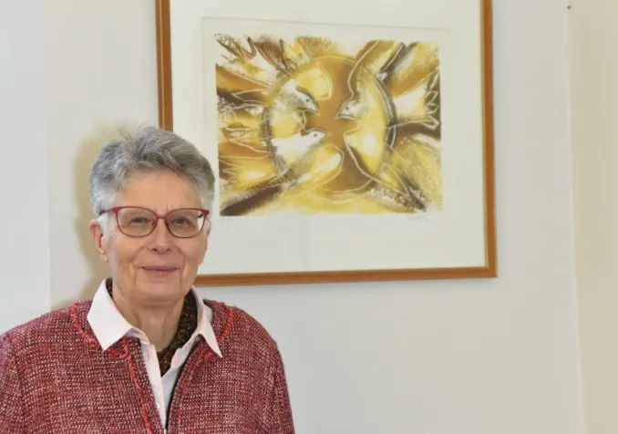 Marie-Claude Ischer, médiatrice et spécialiste en ressources humaines, retraitée depuis peu, et ancienne présidente du Conseil synodal vaudois. ©DR