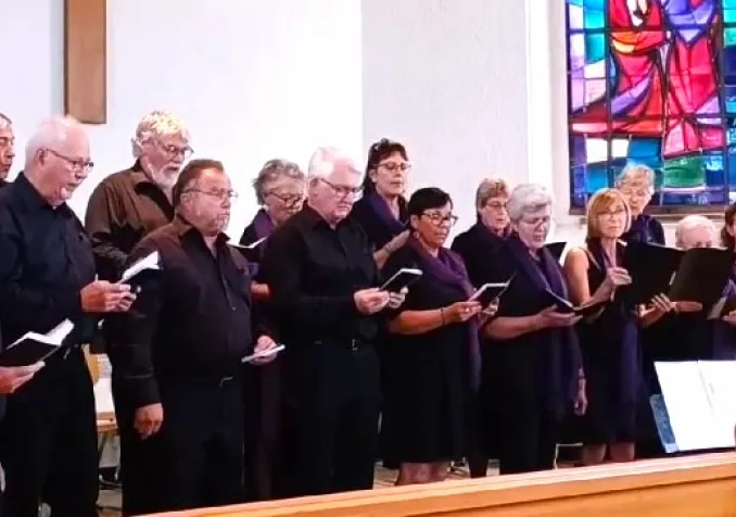 Concert du Jorat Gospel à Crêt-Bérard Jorat Gospel