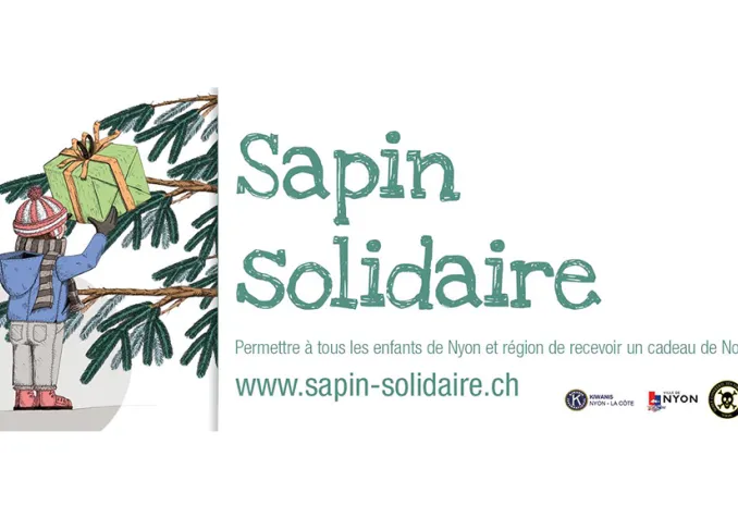 Un sapin solidaire à Nyon Un sapin solidaire à Nyon