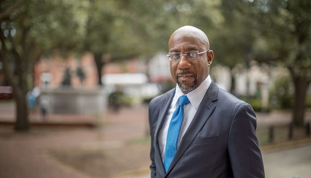 Candidat démocrate au Sénat américain, Raphael Warnock / ©Raphael Warnock, Public domain, via Wikimedia Commons