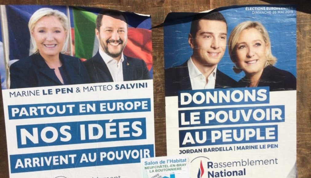 Le Rassemblement national en appelle régulièrement au peuple, comme dans le cadre des élections européennes de 2019. / DR