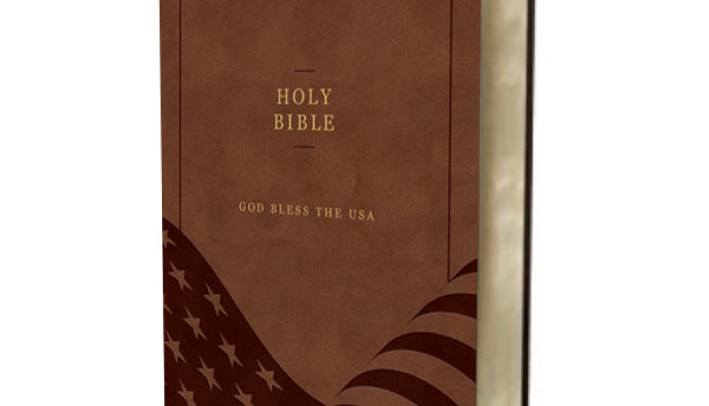 La Bible &quot;God bless the USA&quot; / ©DR