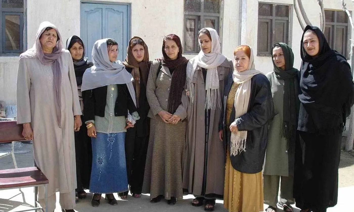 Un groupe de femmes afghanes ©Wikimedia Commons/Davric, Public domain