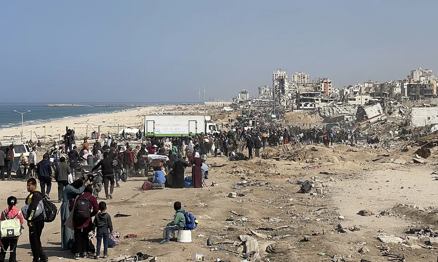 Des Palestiniens expulsés. ©Jaber Jehad Badwan, CC BY-SA 4.0 Wikimedia Commons