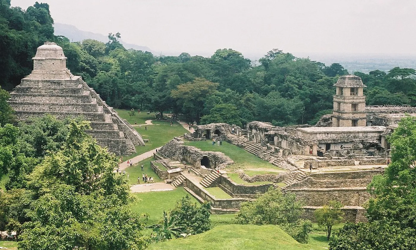Le site maya de Palenque au Mexique ©Biologo Jorge Ayala, CC BY-SA 4.0 Wikimedia Commons