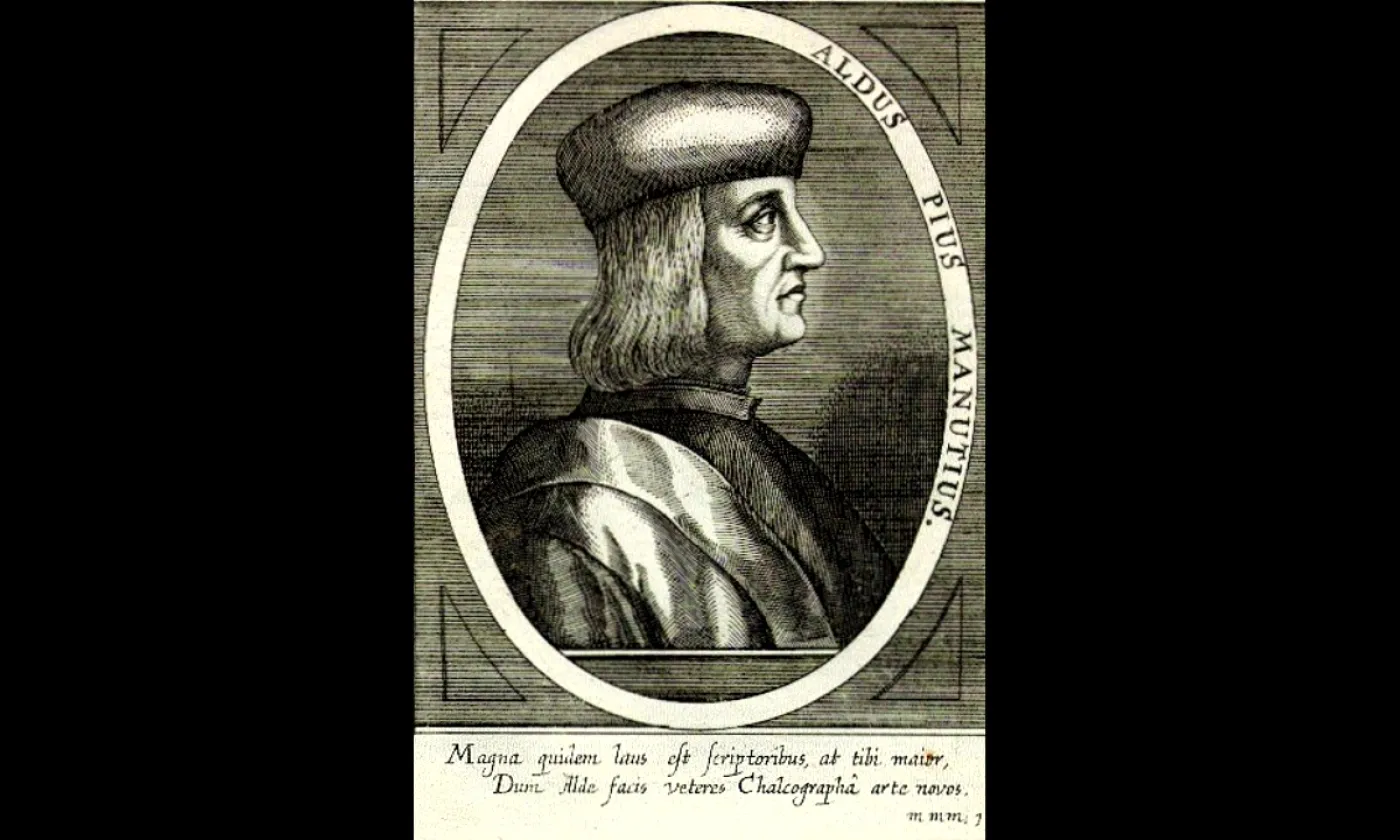 © Flickr CC BY-NC 2.0 / Adriano De Vita Portrait d'Alde Manuce
