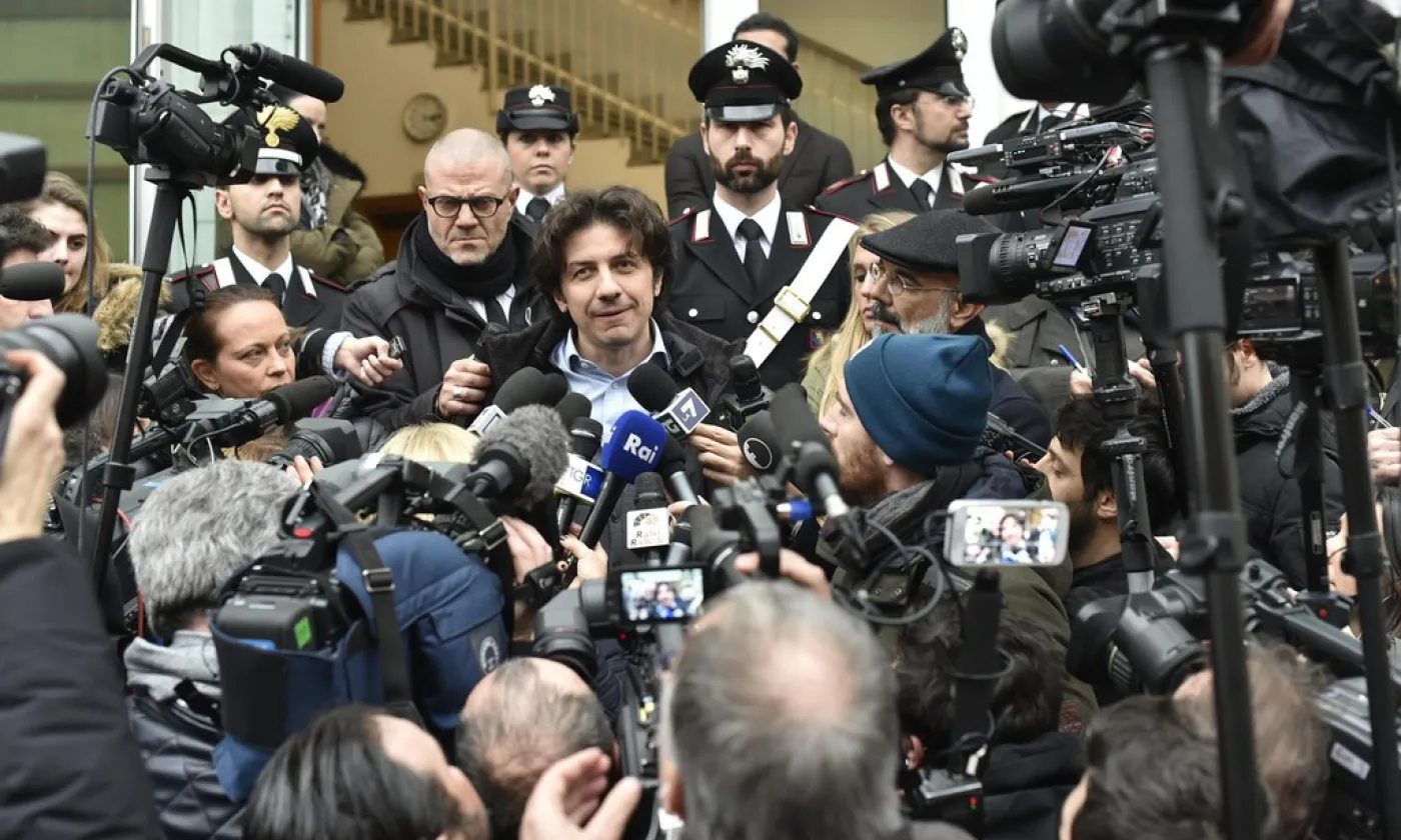 Marco Cappato, député au parlement européen a soutenu DJ Fabo dans sa démarche. © Keystone / EPA ANSA / Flavio Lo Scalzo