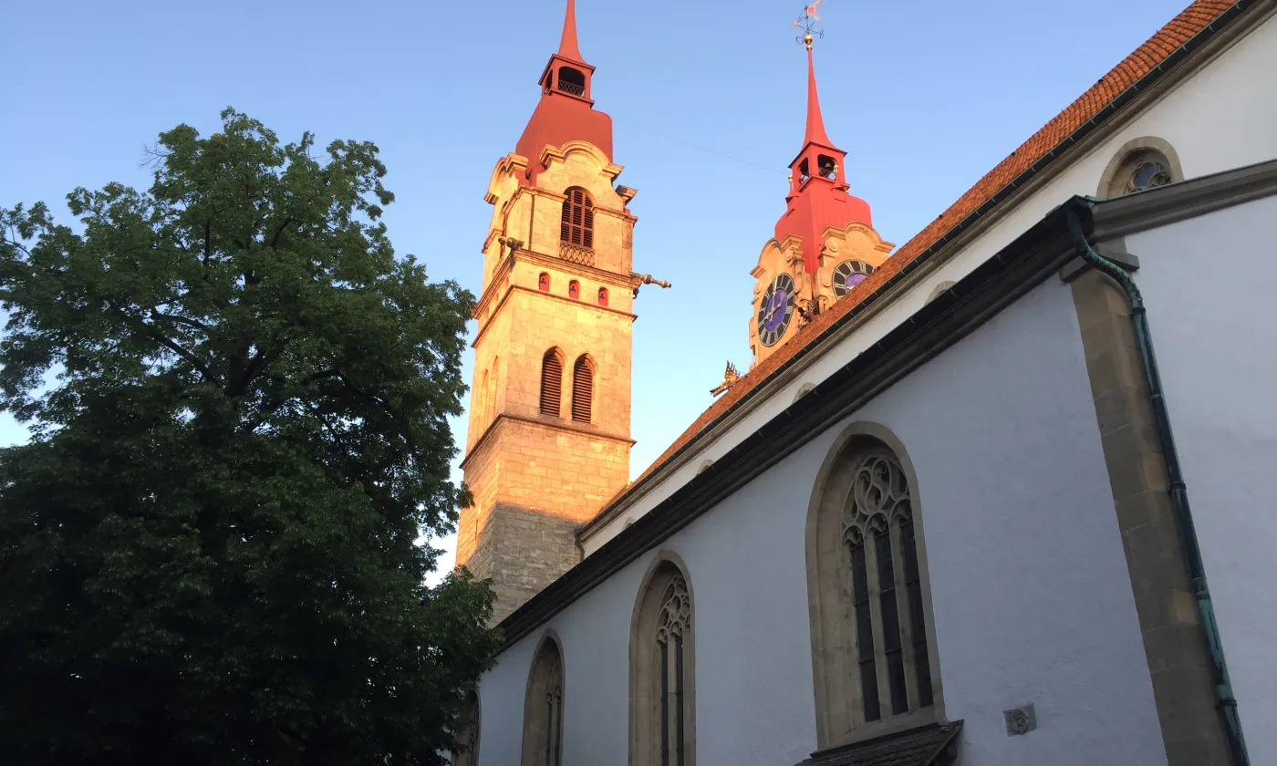 L'église réformée de Winterthur. © Laurence Villoz
