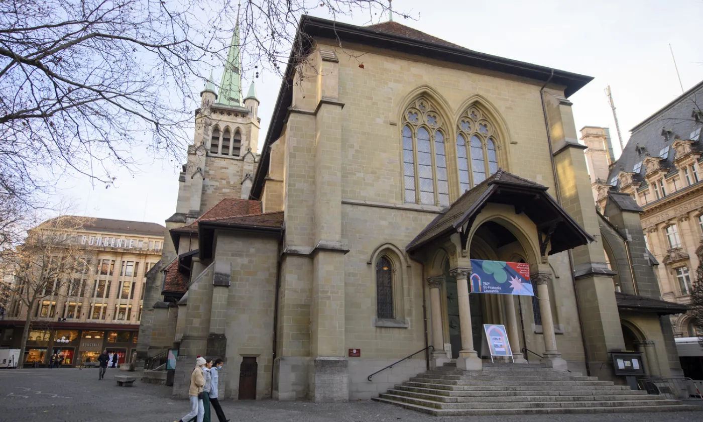 L'église Saint-François fête ses 750 ans. @Keystone