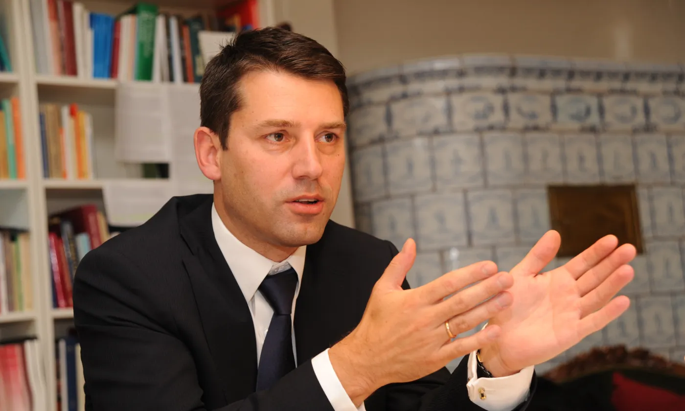 Gottfried Locher, président de l'Église évangélique réformée de Suisse. © EERS