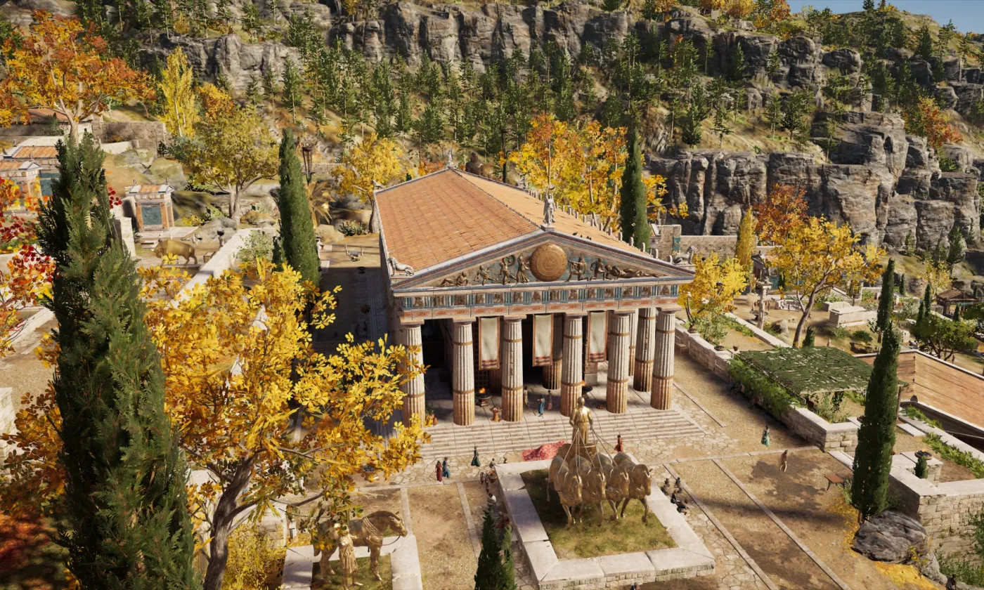 "Assassin's Creed Odyssey": le Temple d'Apollon à Delphes ©Fandom.com/Wiki Assassin's Creed/CC-BY-SA
