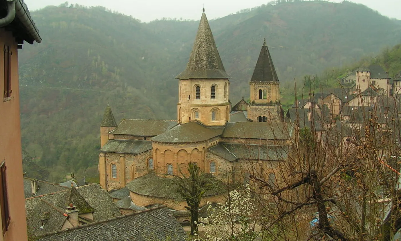 Abbatiale Sainte-Foy de Conques ©Wikimedia Commons/Flaurentine/CC BY-SA 3.0