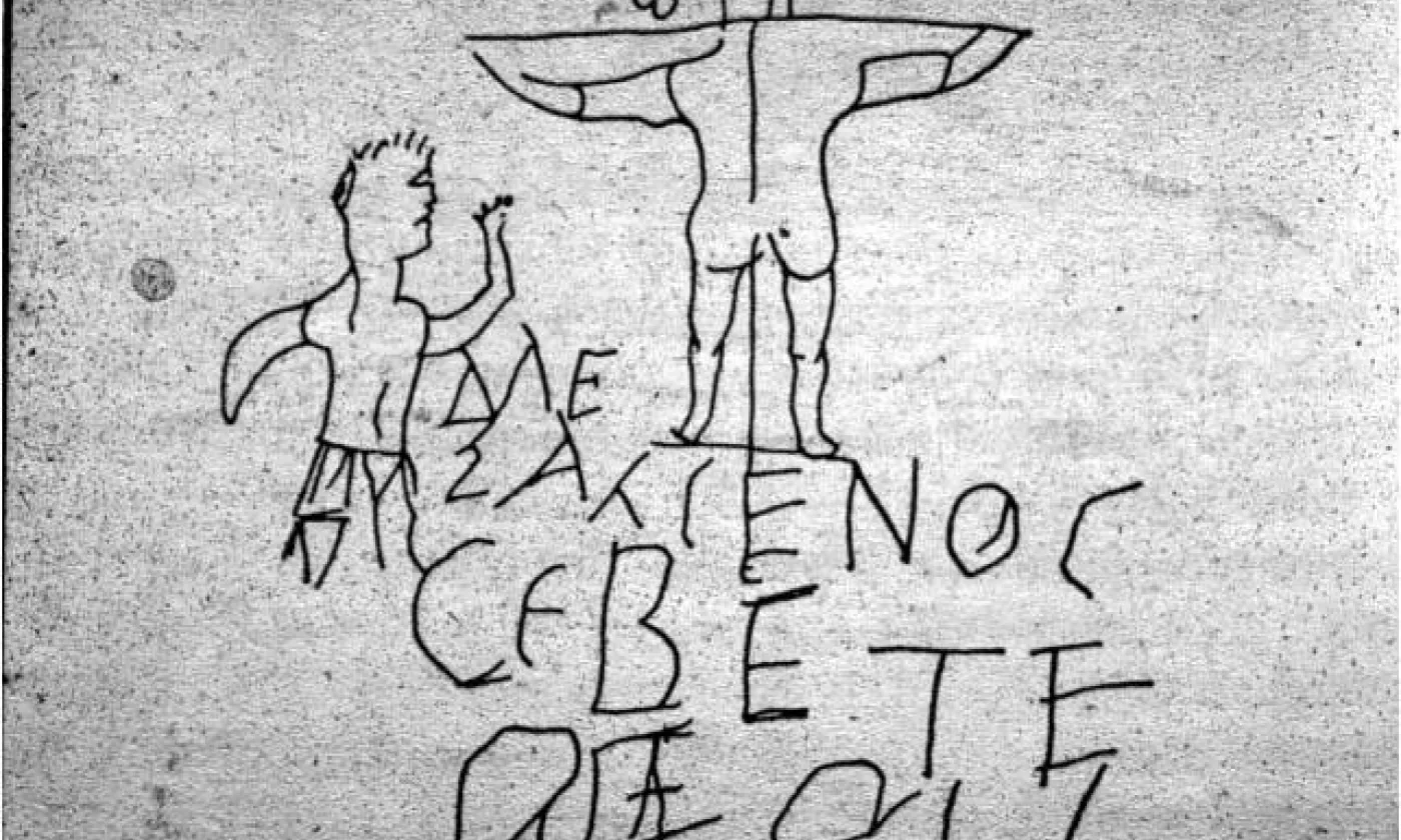 Alexamenos adore son dieu (Musée du Palatin, Rome) ©Wikimedia Commons/DP