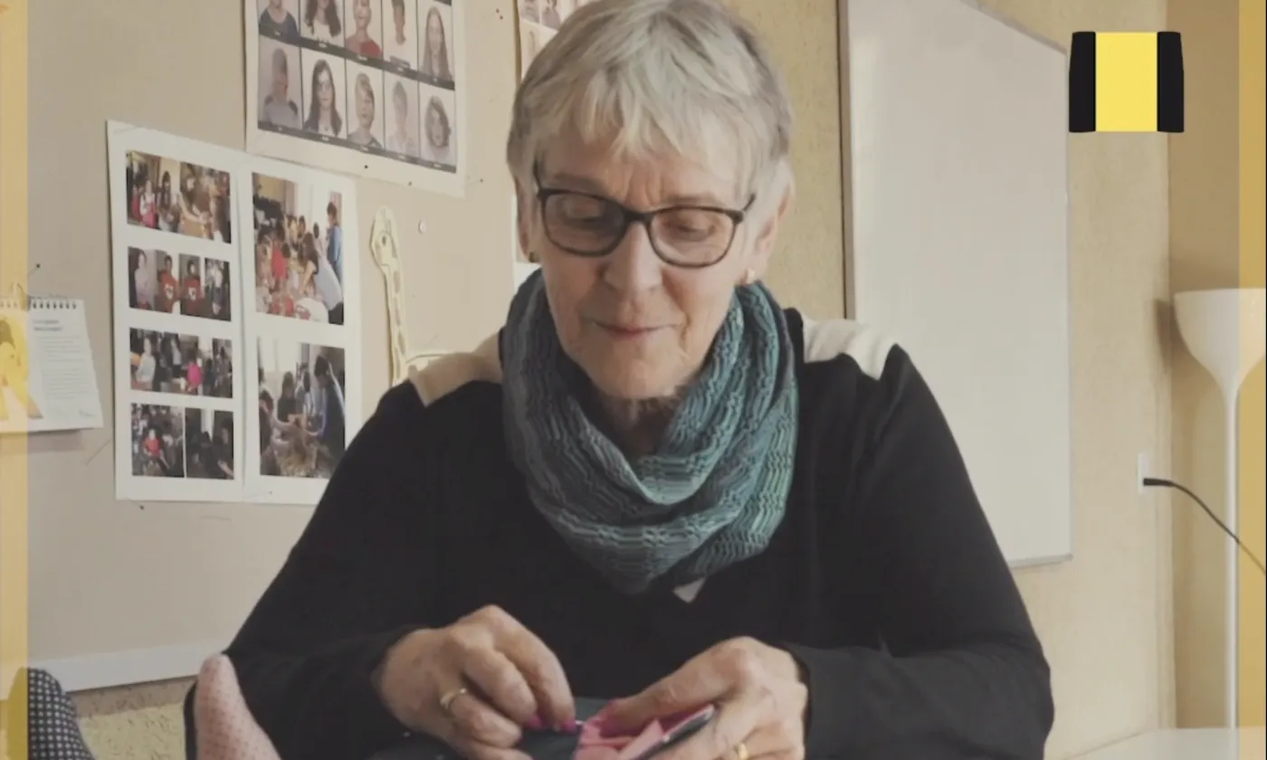 Martine Winkler, coordinatrice de l'atelier couture de Sainte-Croix © DR