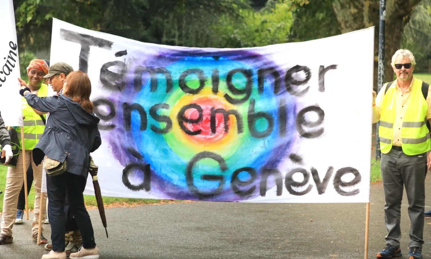 Témoigner ensemble à Genève © Silvia Rossi