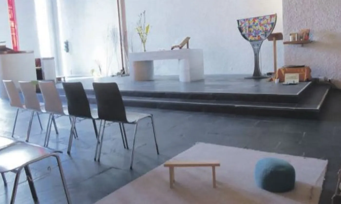 Un temple réaménagé. Espaces d’intériorité.  © A. Sauter