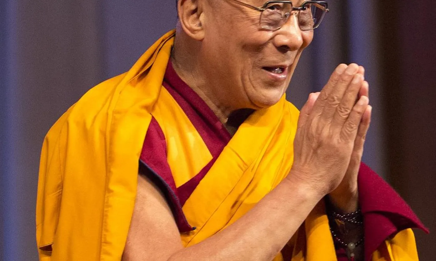 Tenzin Gyatso, 14ème dalaï-lama ©Wikimedia Commons/Christopher Michel/CC BY 2.0