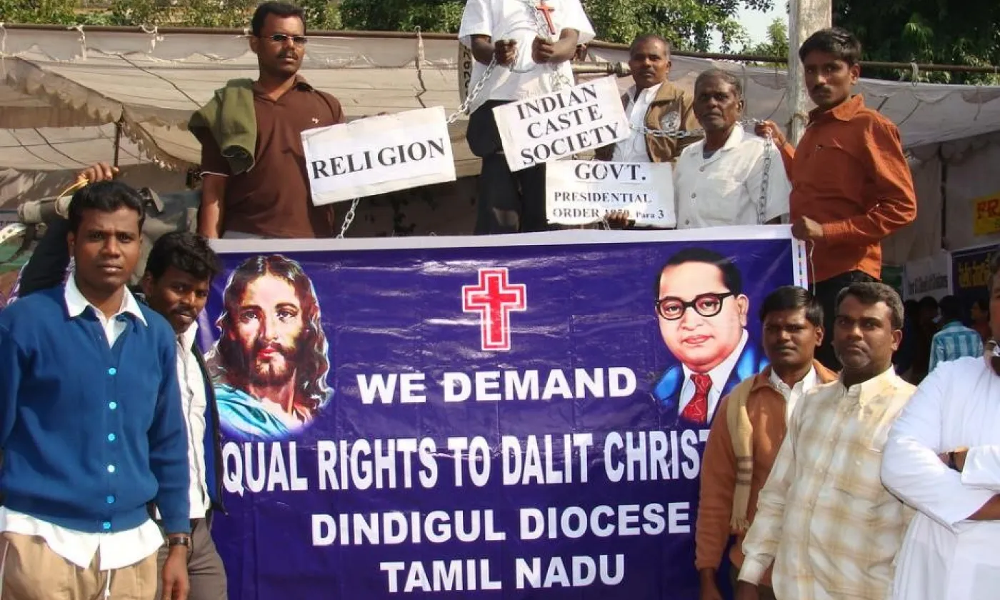 Manifestation de chrétiens dalit en 2009 ©Flikr/Two Circles