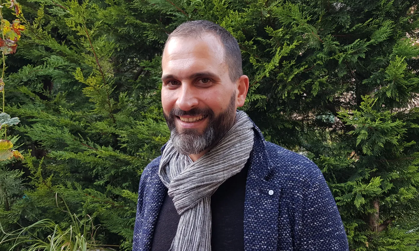 Damien Clerc, philosophe et membre PDC à la Constituante valaisanne ©Davide Pesenti/RTSreligion