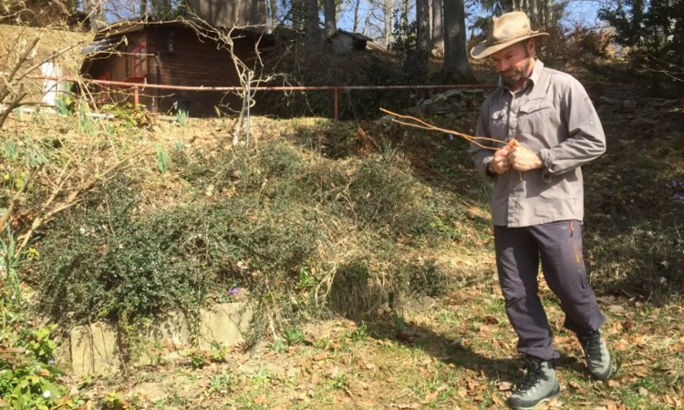 Damien Evequoz, sourcier ©Laurence Villoz/RTSreligion