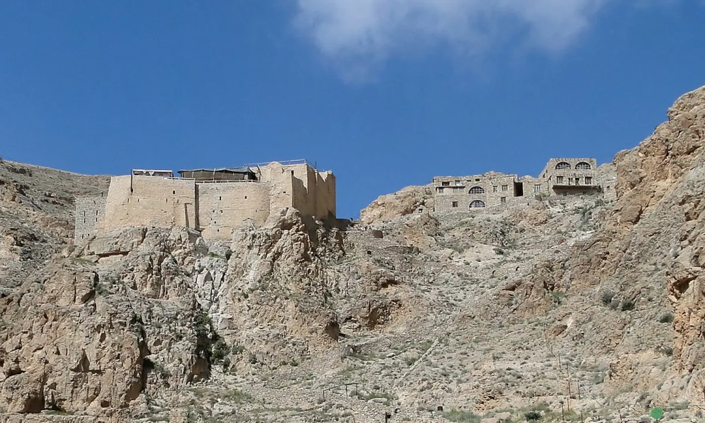Syrie: le monastère de Mar Moussa rouvre après 10 ans de guerre ©Bernard Gagnon, CC BY-SA 4.0 Wikimedia Commons