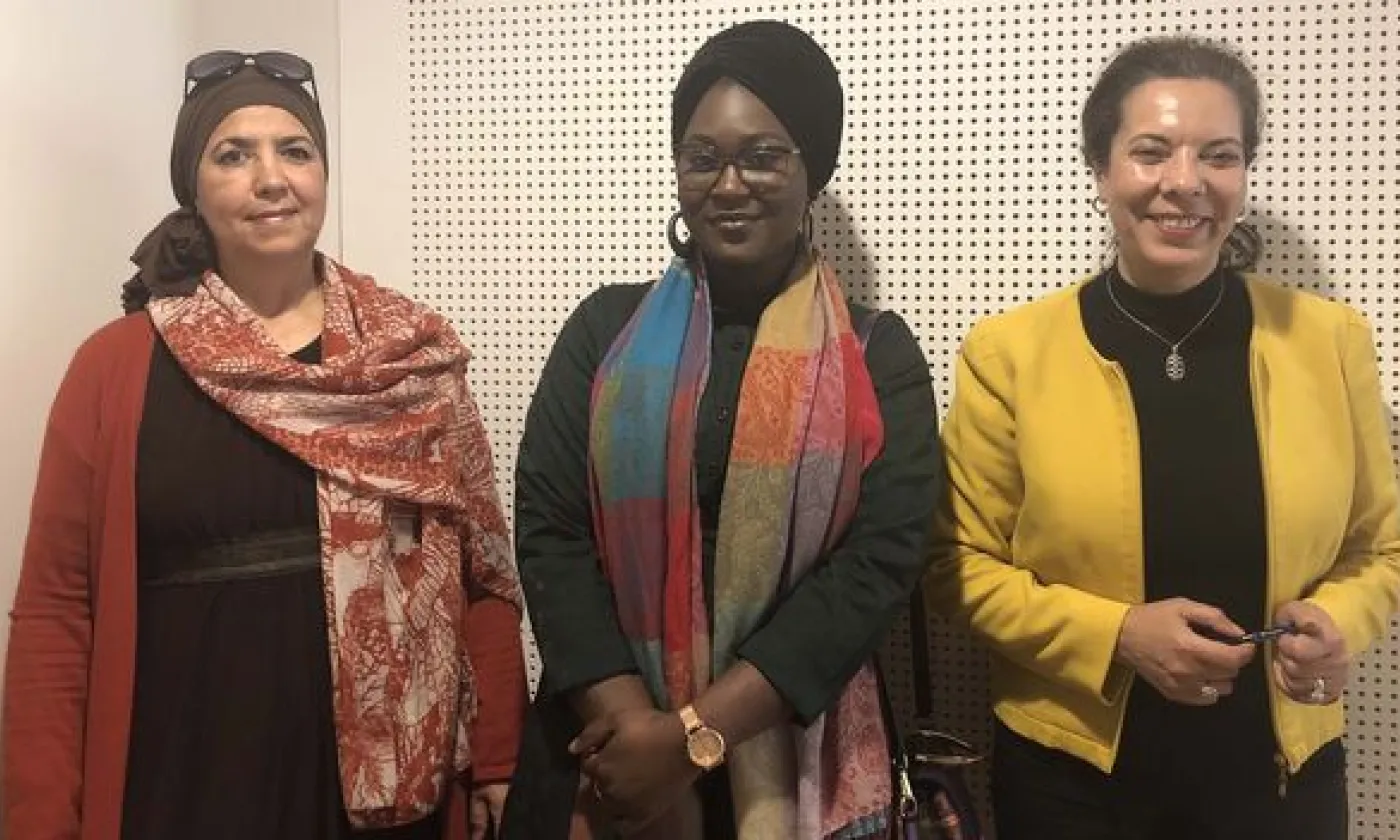 Intervenantes au colloque "Femmes, libertés et droits dans l'Islam" © Gabrielle Desarzens / RTSreligion