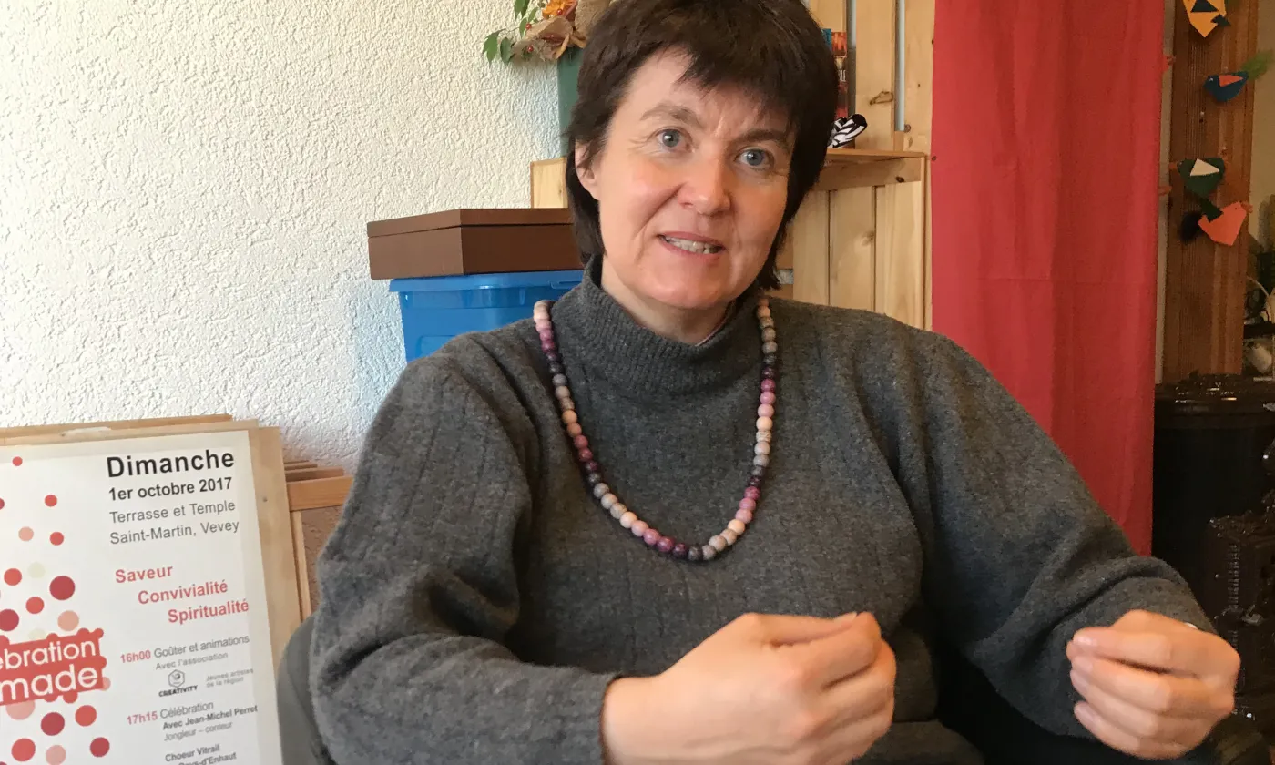 Nathalie Kraehenbuehl s’est spécialisée en art-thérapie, car «la parole n’est pas toujours utile, elle peut faire revivre des traumas». © DR