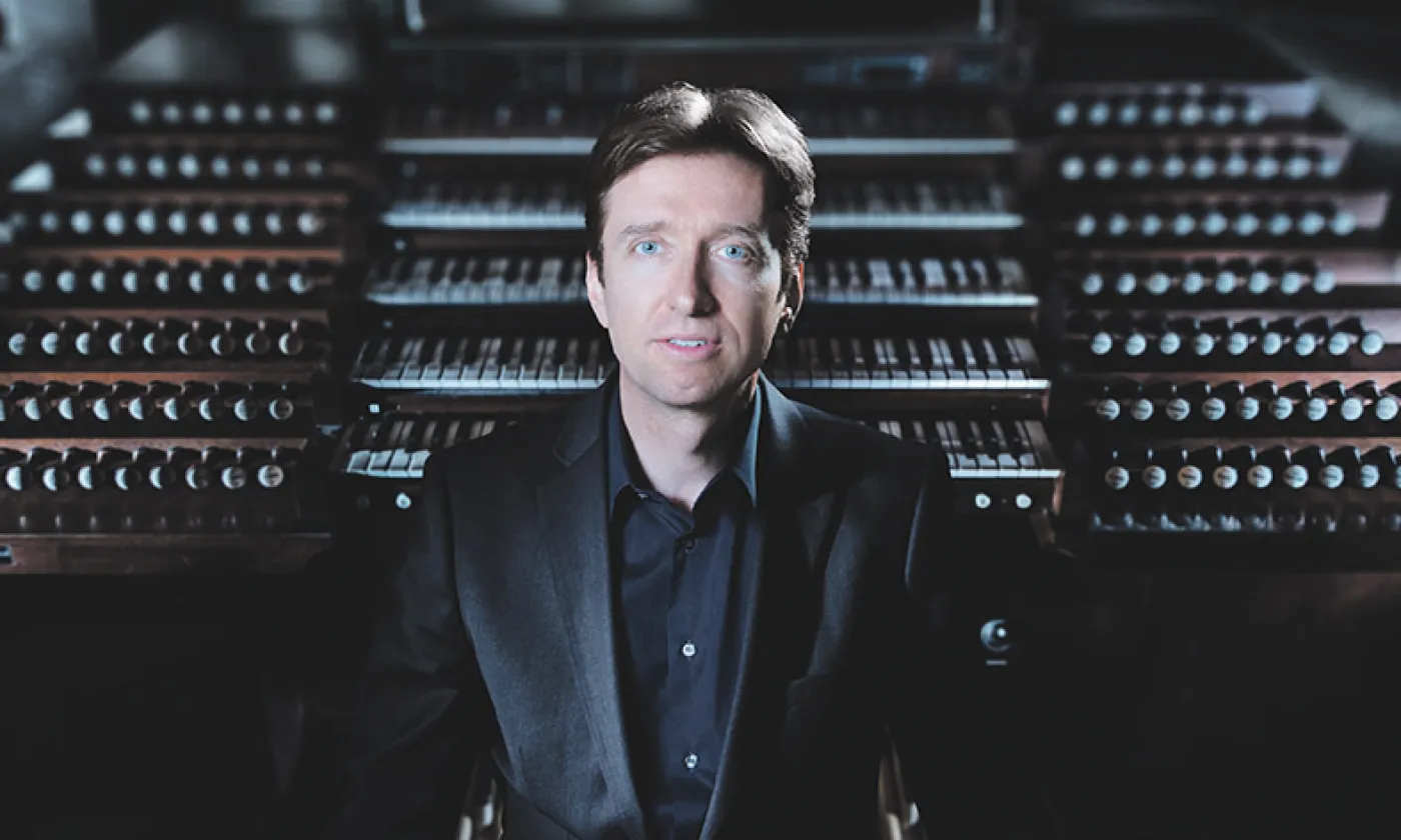 Jean-Christophe Geiser, organiste titulaire de la cathédrale de Lausanne ©DR