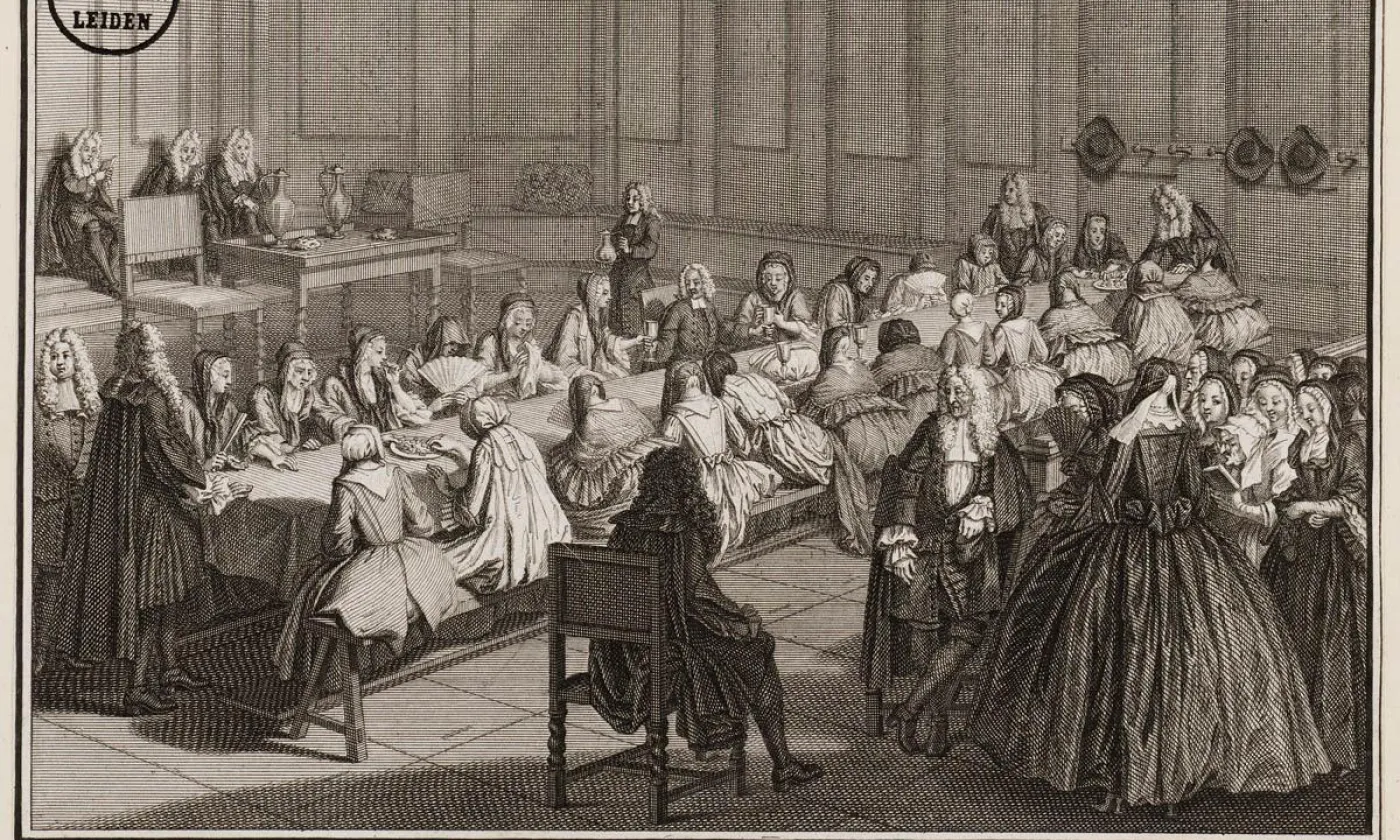 "La Communion des Réformés", dessin de Bernard Picart, 1732 ©Public domain, via Wikimedia Commons