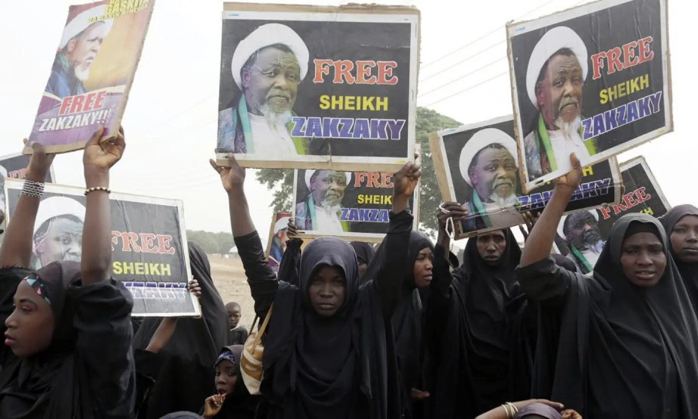 Protestations des shiites musulmans @RNS/AP Photo/Sunday Alamba