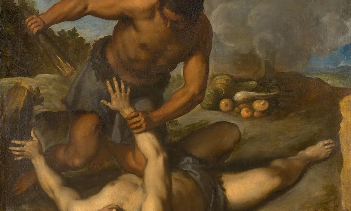 Cain et Abel, tableau de Palma il Giovane (1603) ©Public domain, via Wikimedia Commons
