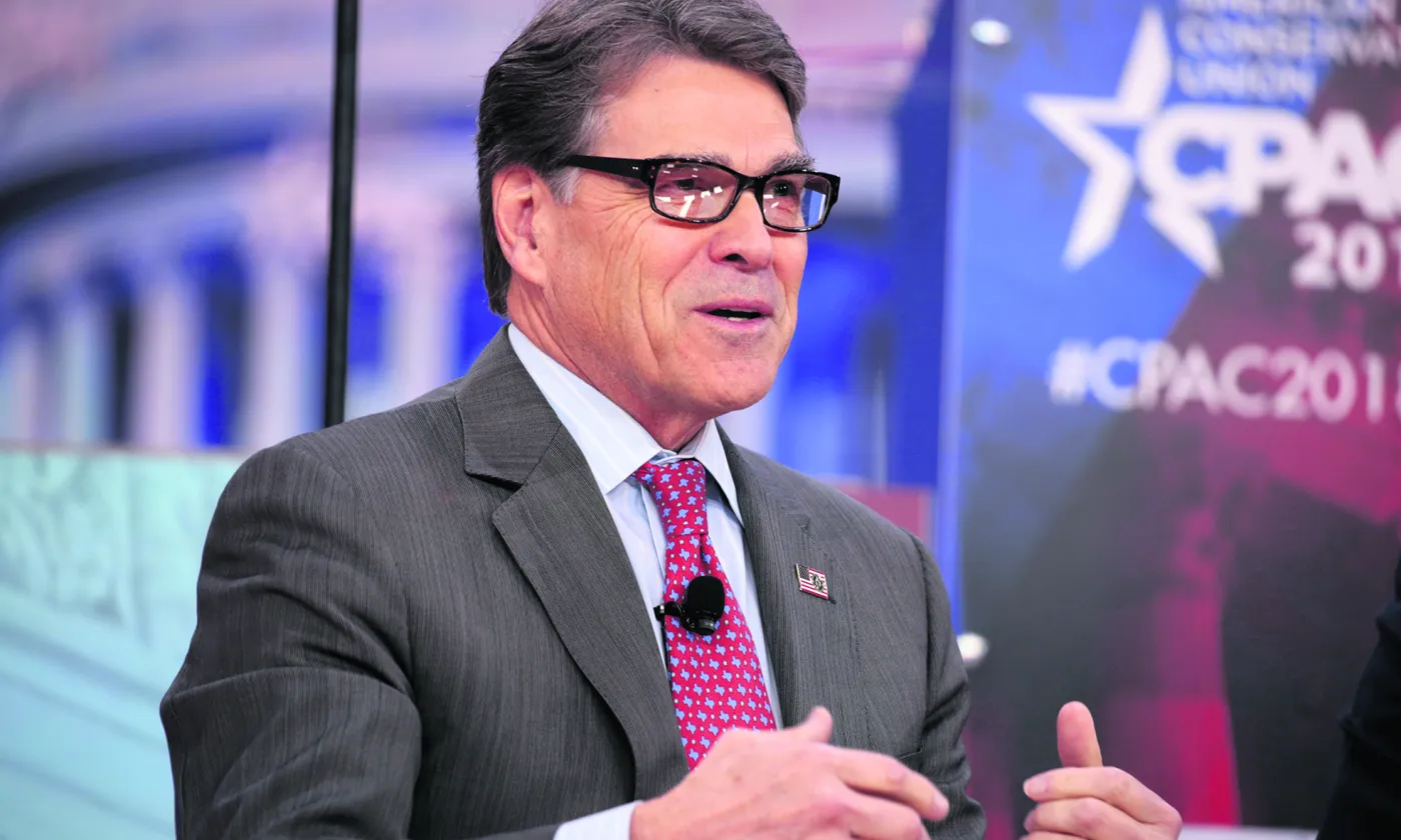 Rick Perry à la Conservative Political Action Conference de 2018. © Gage Skidmore CC Wikicommons