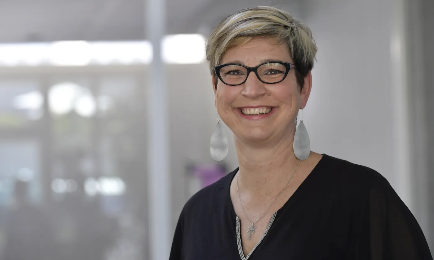 Eva Di Fortunato, présidente de l'Eglise protestante de Genève ©Alain Grosclaude