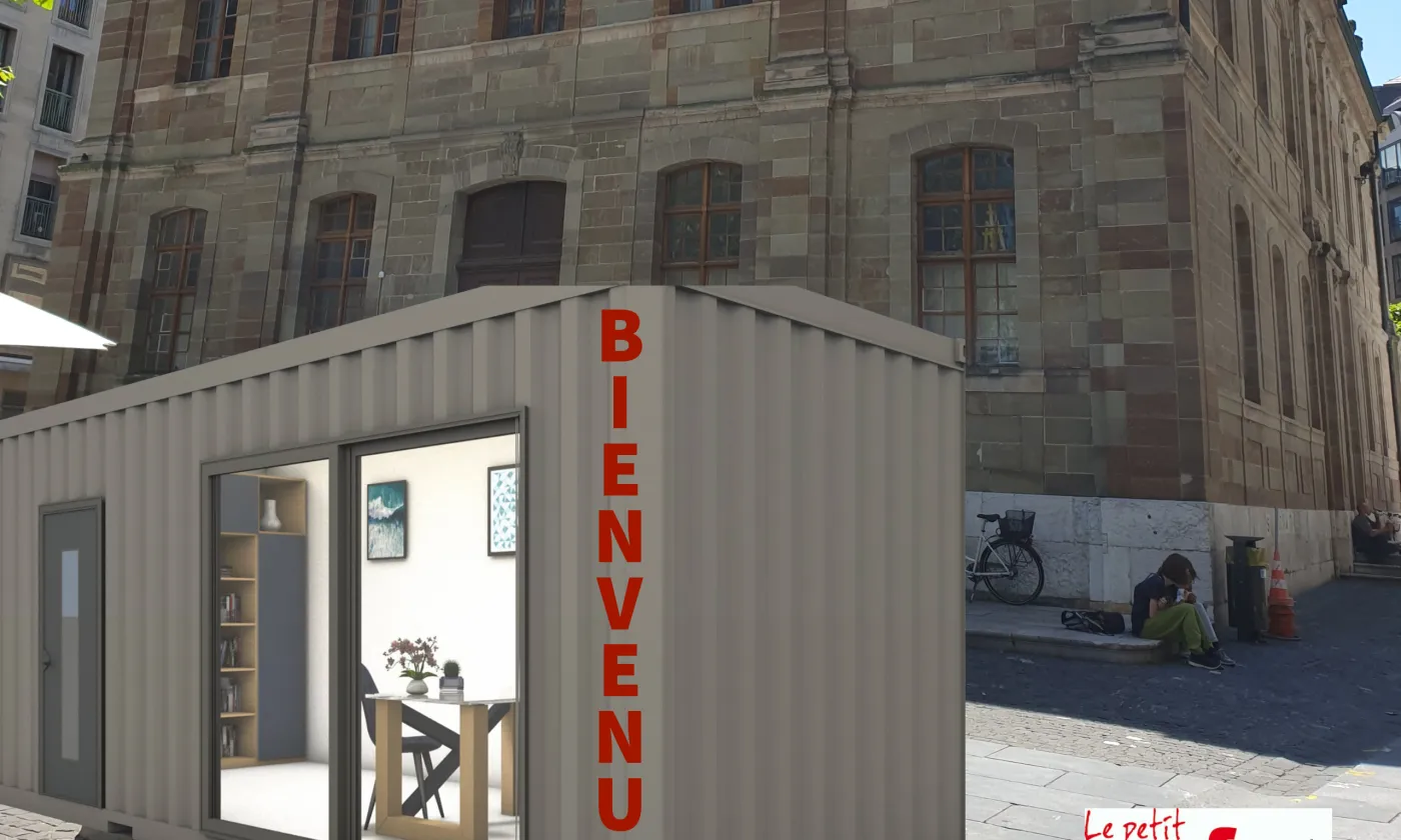 Voilà à quoi «Le petit Espace Fusterie» pourrait ressembler. © France Bossuet Rutgers