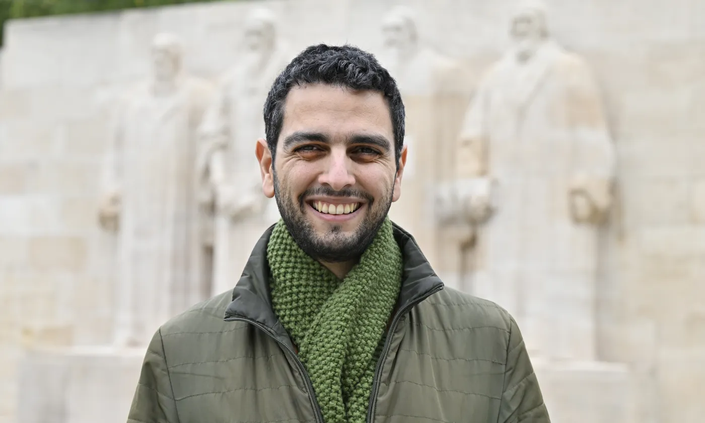 Fabio Müller-Khoury a repris des études, en théologie, à l’Université de Genève. © Alain Grosclaude