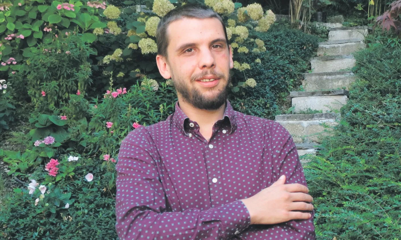 Sébastien Dupuis est doctorant au Centre suisse islam et société à l’Université de Fribourg.  © Nastasia Meyrat