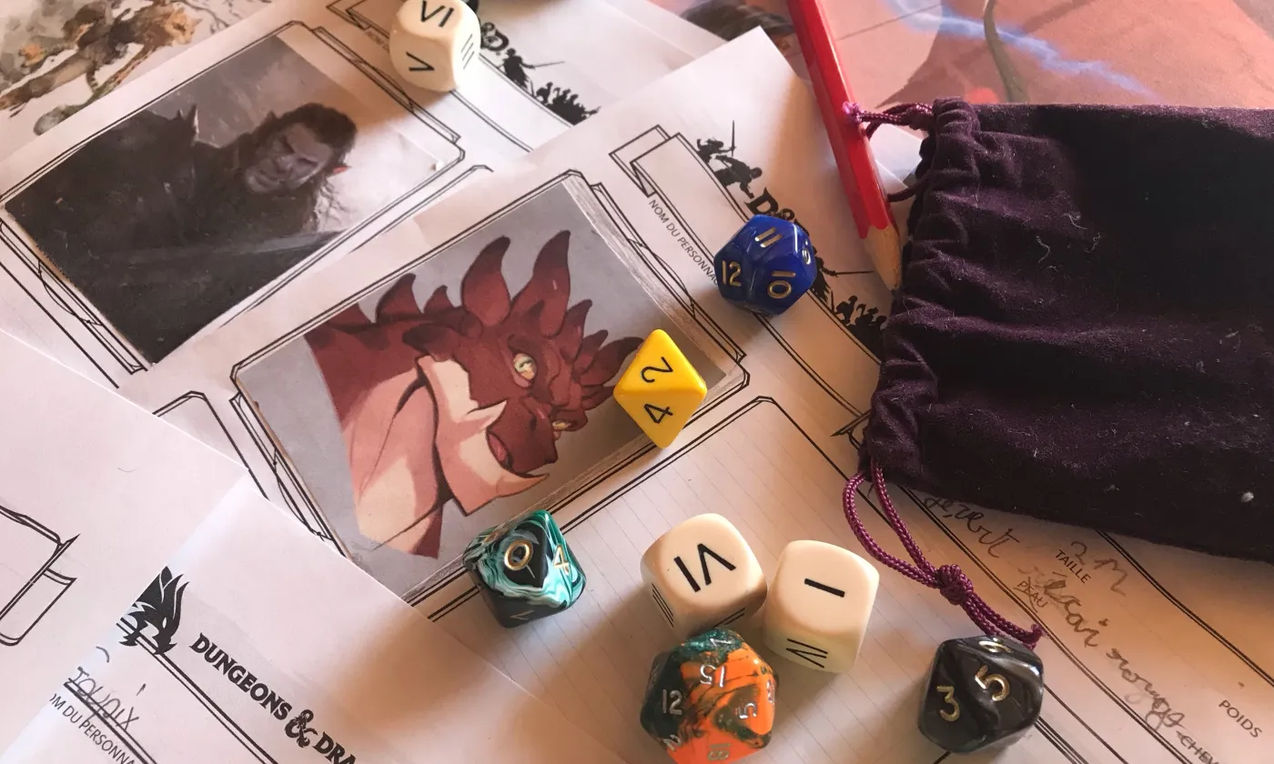 Une partie de Donjons et Dragons à Romainmôtier ©Guillaume Henchoz/RTSreligion