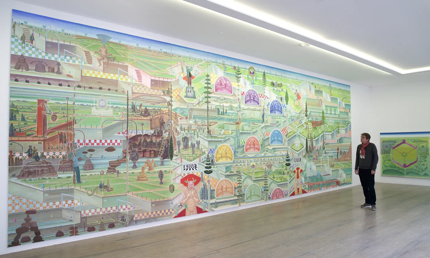 «Divine chromatie» de Philippe Fretz. © Max Idje