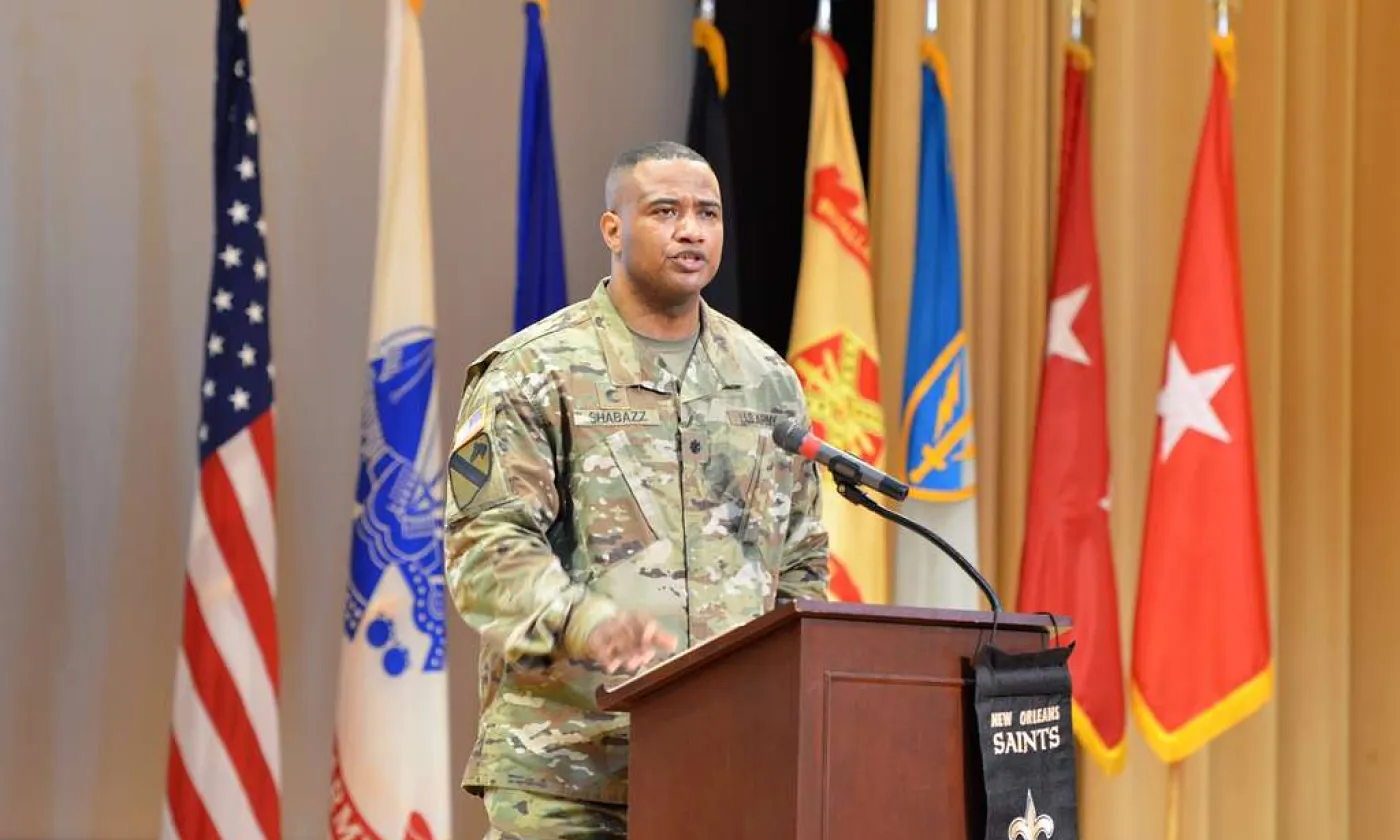 Khallid Shabaz, musulman, colonel dans l’armée US et favori de TikTok ©Picryl.com/Domaine public/U.S. Army photo by Staff Sgt. Chris McCullough
