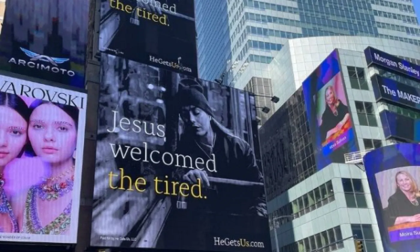 Photo tirée de l'audit proposant d'envisager des campagnes d'affichage. Twitter